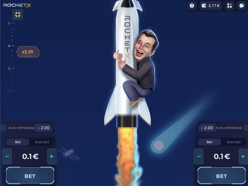 Erleben Sie Rocket X Gameplay in einem Online Casino 2